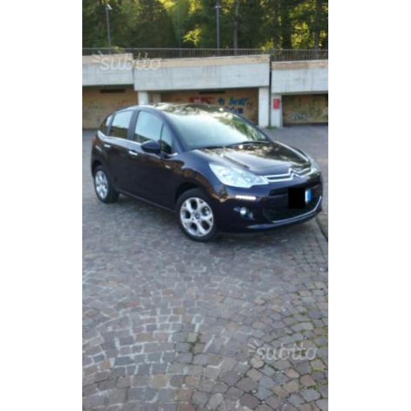 Citroen c3 1.6 bluehdi 100cv 12000km nuova