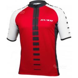 Rush mod.scatto rosso - maglia ciclismo e mtb