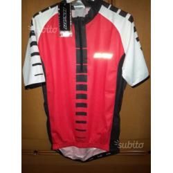 Rush mod.scatto rosso - maglia ciclismo e mtb