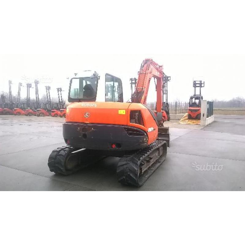 Mini escavatore kubota kx 080-3