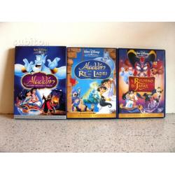 Disney - trilogia aladdin - 1^ ediz. 4 dvd