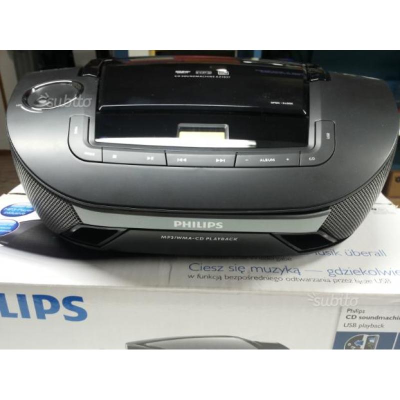 Hi-fi Philips con cd e usb