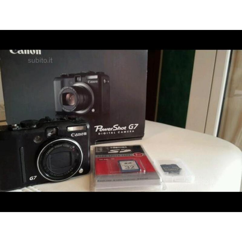 Canon g7 non funzionante