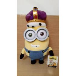 Peluche Minions Re King h. 30 cm nuovo e originale