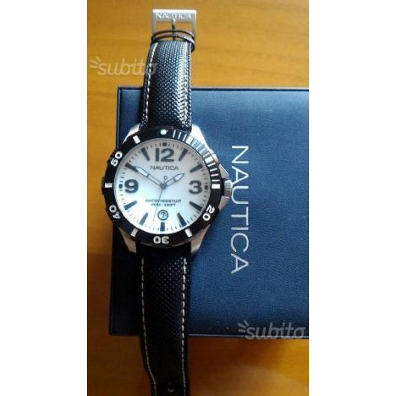 Orologio NAUTICA N13501 fondo fluorescente datario