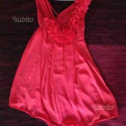 Abito TWIN SET tg.S rosso scarlatto pari al nuovo