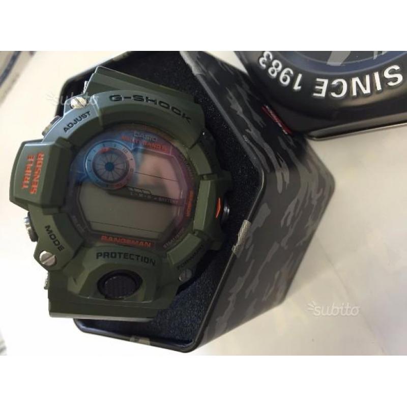 Casio g shock gw-9400cmj-3 camo solar radiocontrol