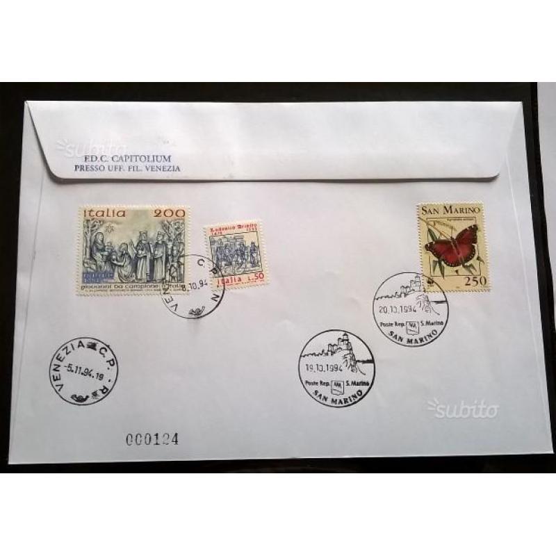 Altra fdc 1994 basilica S. Marco emiss. cong