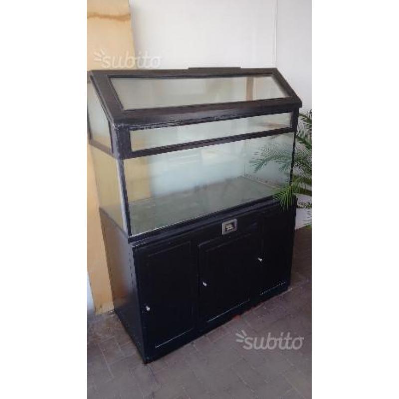 Acquario 50 x 50 x 120 con mobile