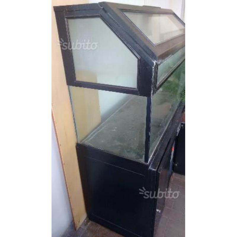 Acquario 50 x 50 x 120 con mobile