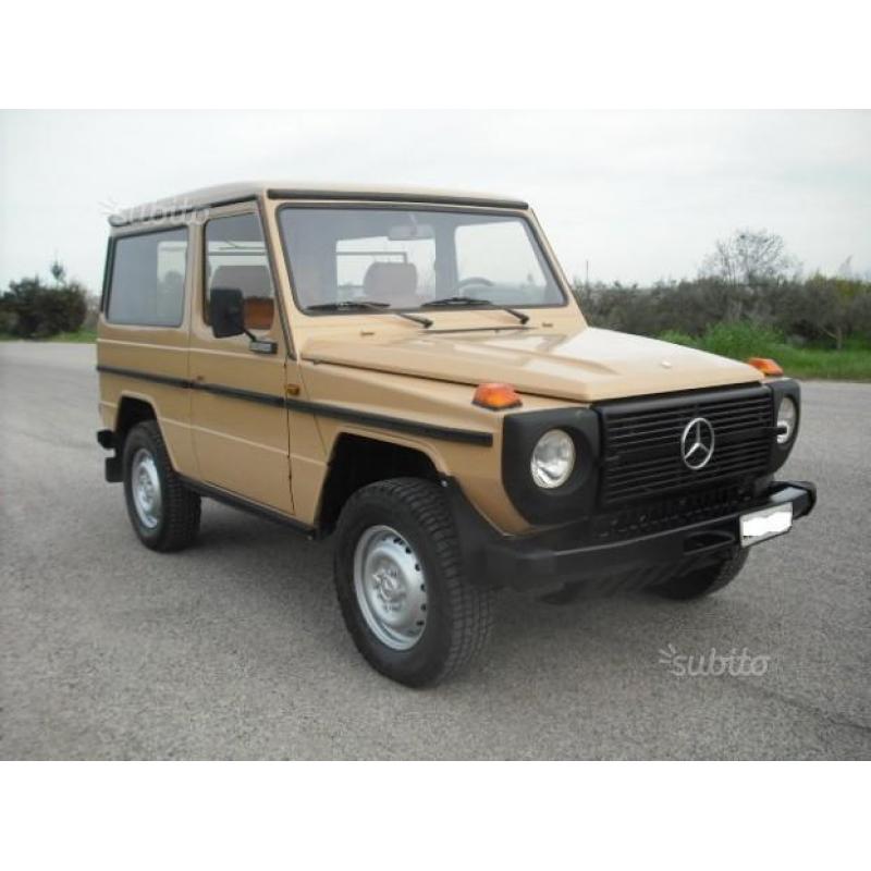 MERCEDES Classe G 240d PERFETTO- 1981