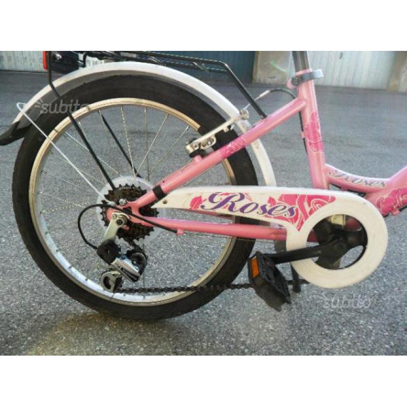 Bici bambina 20"- 6 velocità