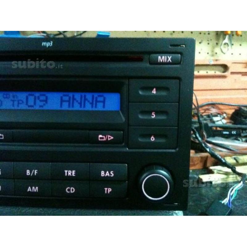 Autoradio volkswagen rcd 200 mp3