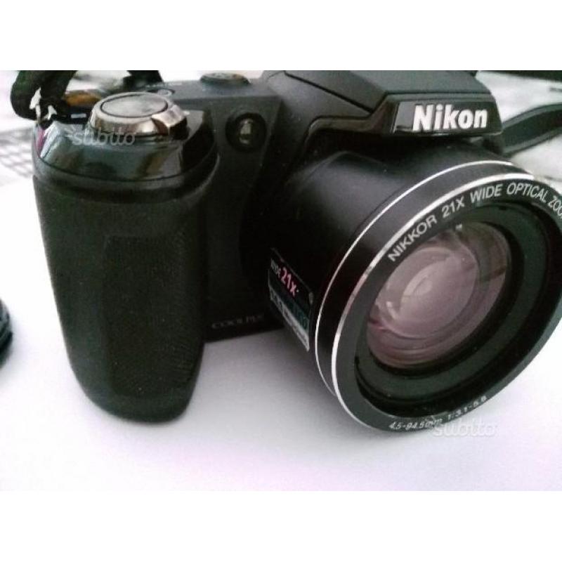 Nikon coolpix l120+sd 8gb