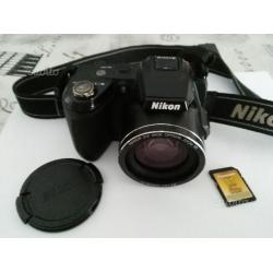 Nikon coolpix l120+sd 8gb