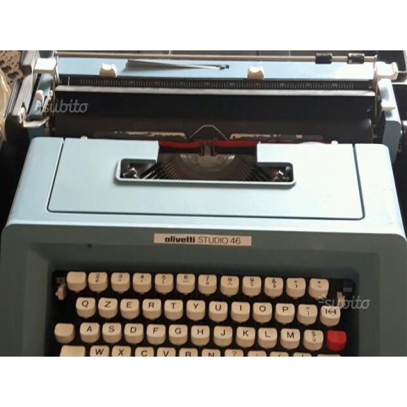 Macchina da scrivere olivetti studio 46