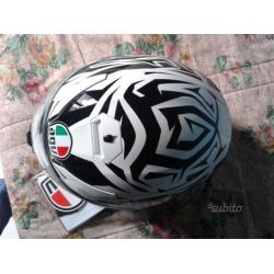 Casco agv con doppia visiera nuovo