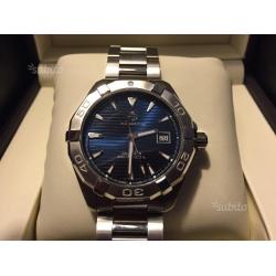 Orologio Tag Heuer Aquaracer 300mt way2112 blu