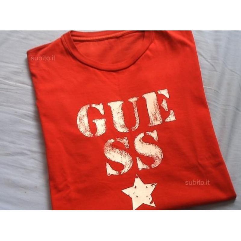 T shirt GUESS tg.L originale, usata