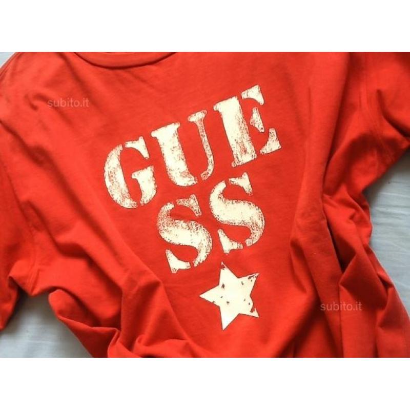 T shirt GUESS tg.L originale, usata