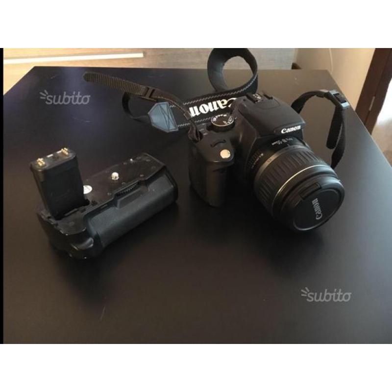 Canon Eos 350D con 18/55 e battery grip