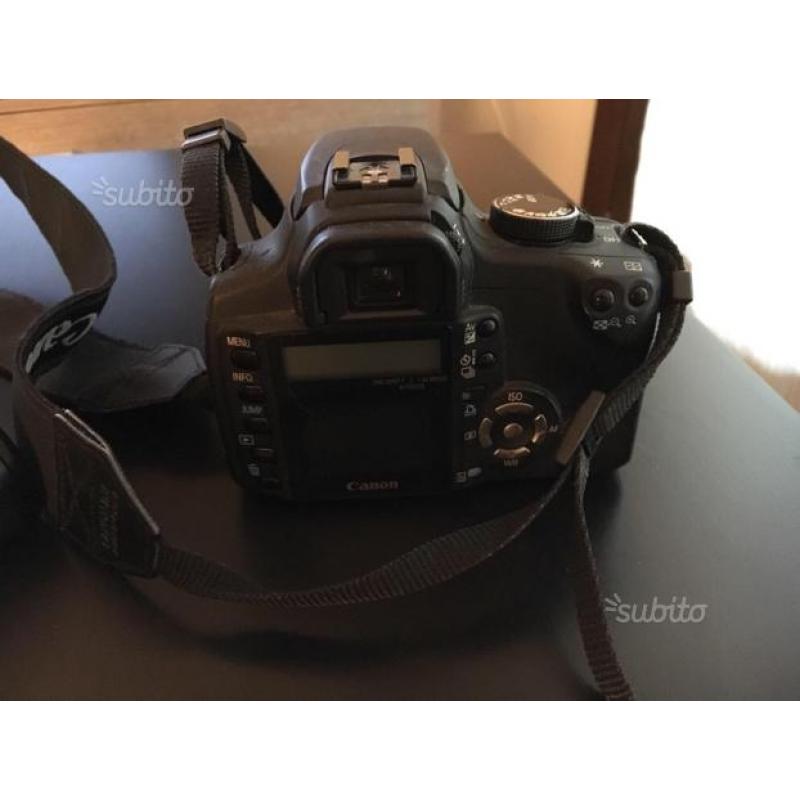 Canon Eos 350D con 18/55 e battery grip