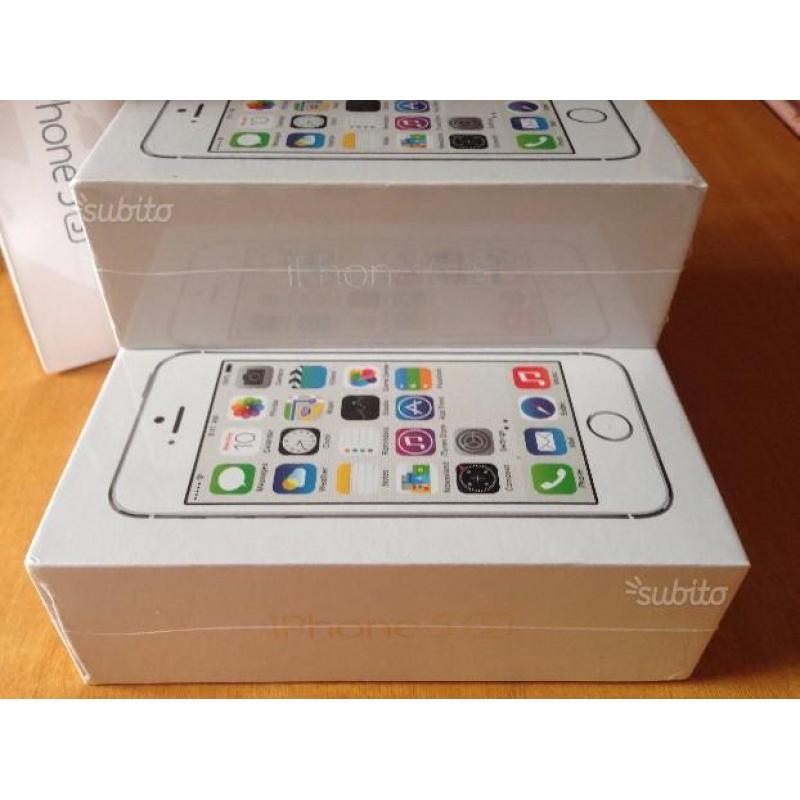 Apple IPhone 5S 16GB Silver IMBALLATO MAI APERTO