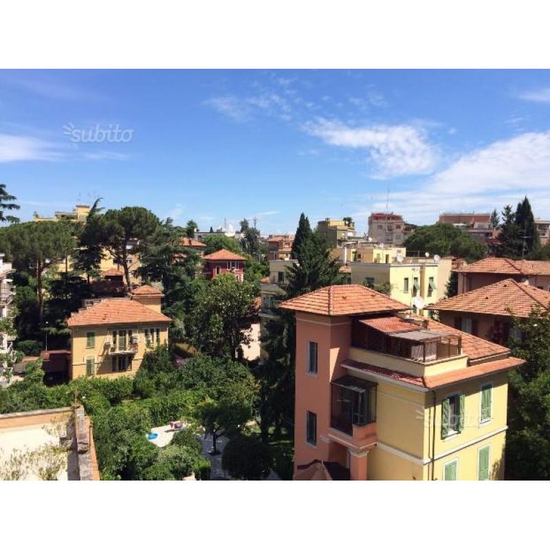 Città Giardino trilocale con tripla esposizione