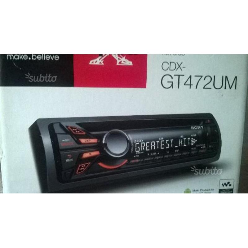 Autoradio Sony CDX- GT472UM