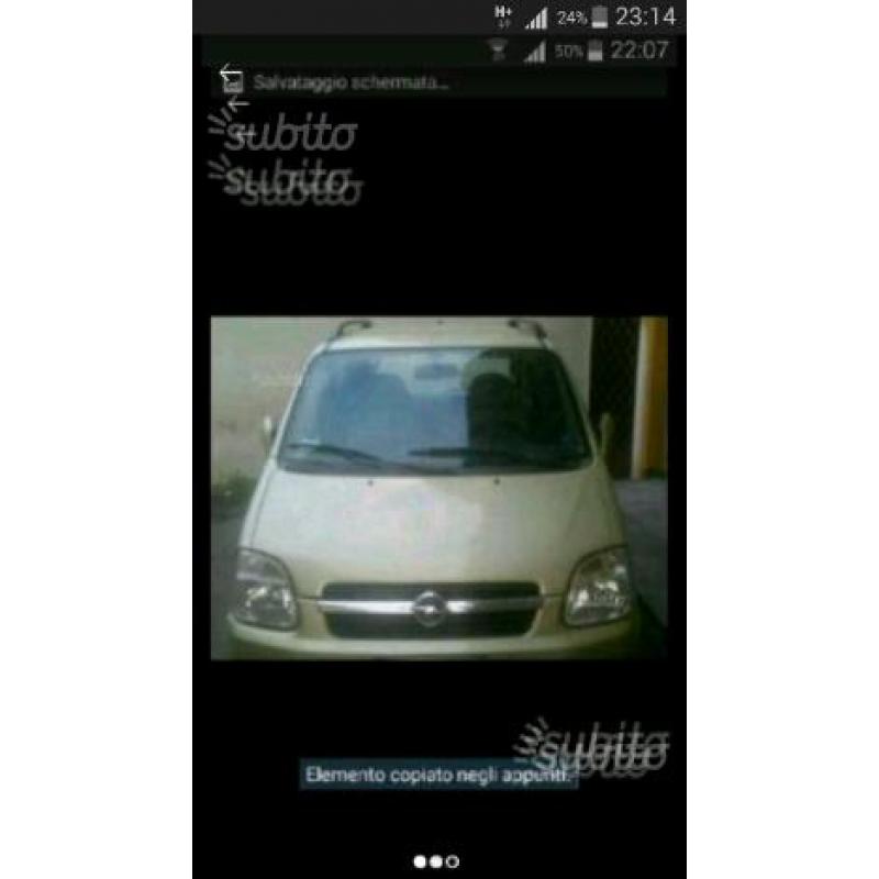 Opel agila multiget