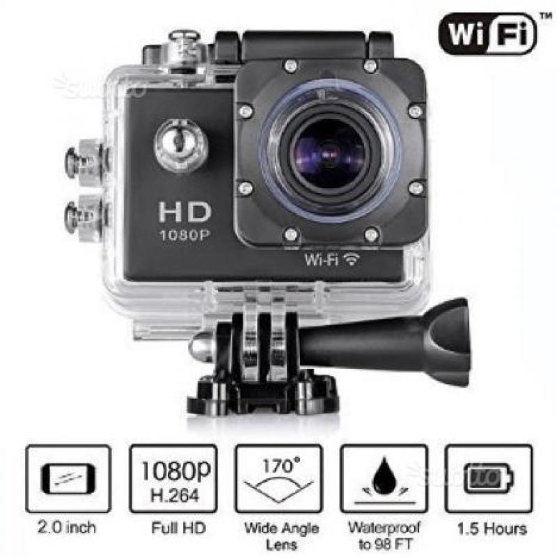 Sport Cam Wifi uguale go pro schermo2.0