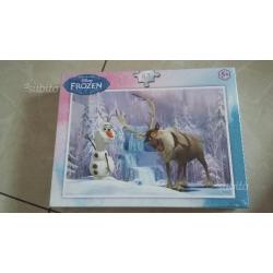 Puzzle e memo frozen