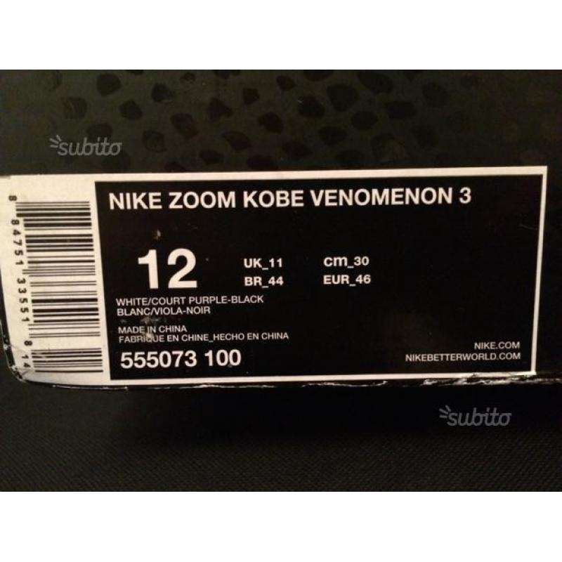 Nike kobe venomenon basket