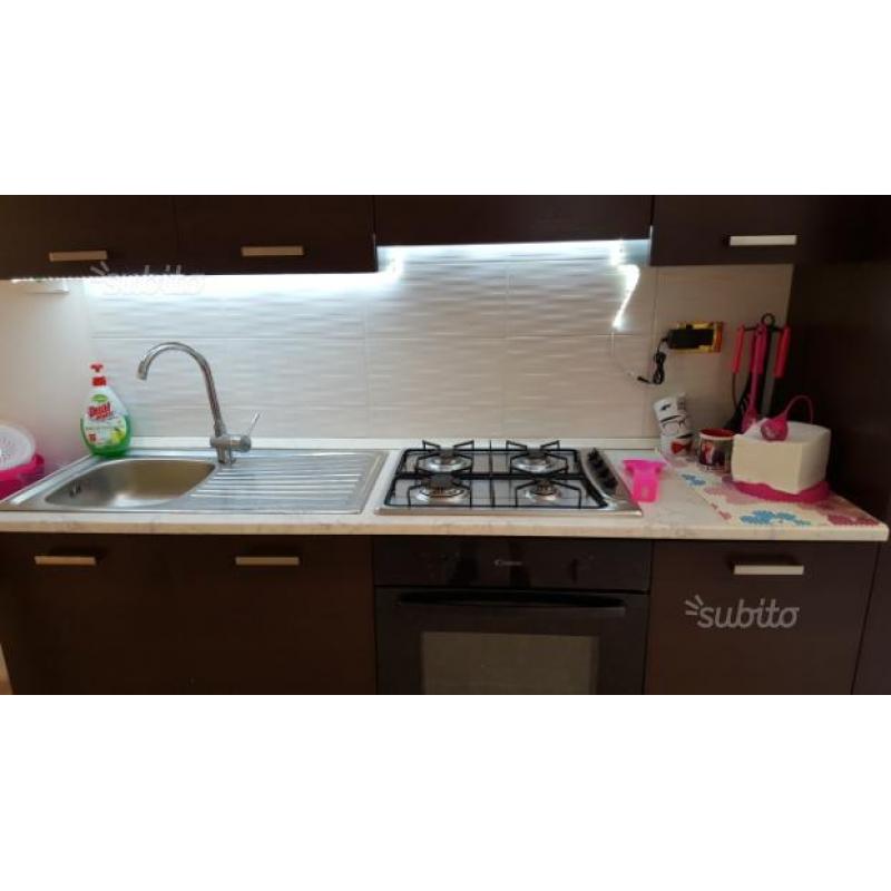 Cucina 255cm color vengé