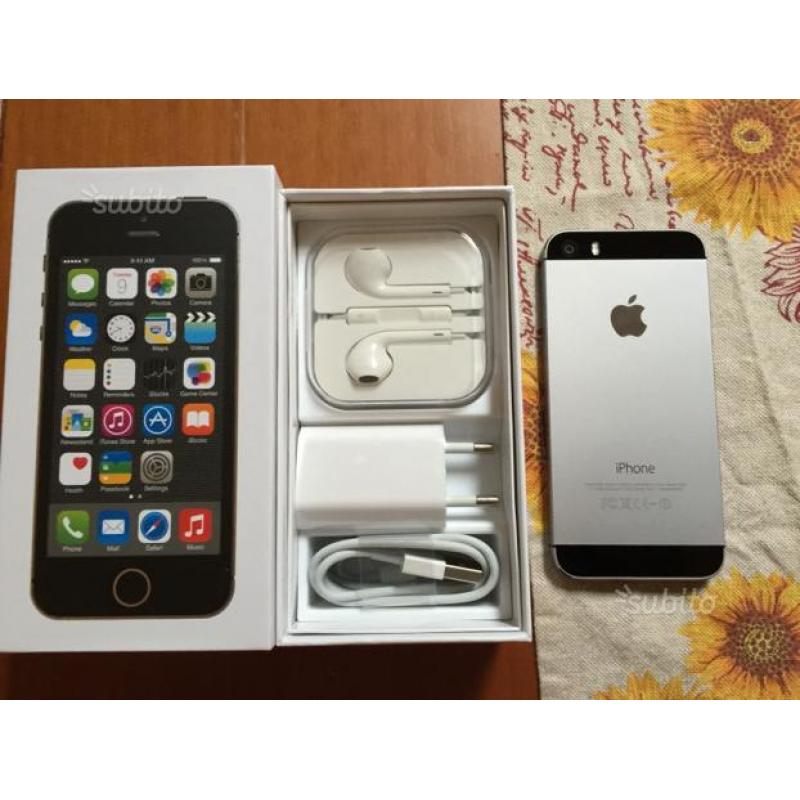 IPHONE 5s 16gb NERO PERFETTO