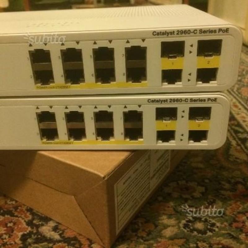 Switch Cisco 2960-C series PoE