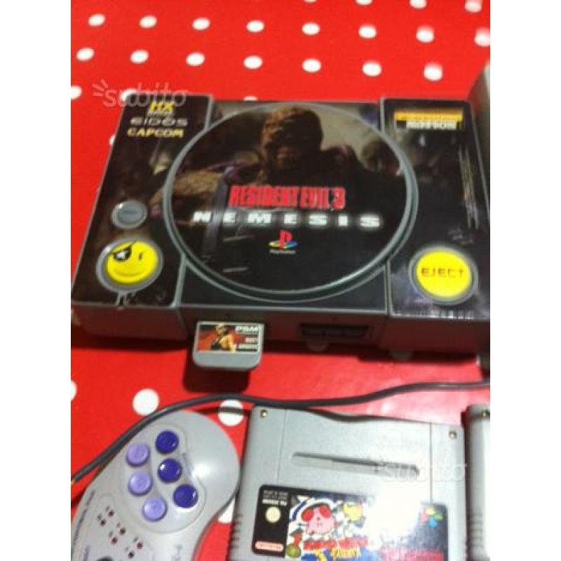 Playstation , super Nintendo e lettore DVD