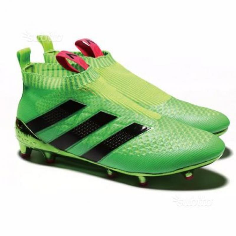 Scarpe adidas ace16+pure control ag/fg green