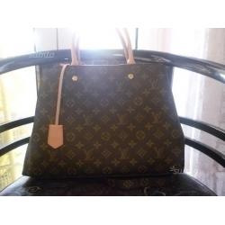 Originale borsa louis vuitton montaigne