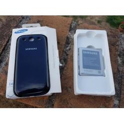 ExtraBattery per Samsung Galaxy s3 batteria Cover