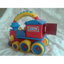 "little tikes" trenino che ondeggia