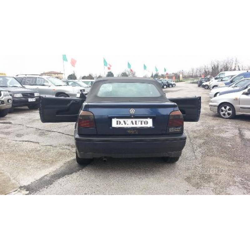 W Golf Cabriolet 1.6 ( ISCRIVIBILE ASI )