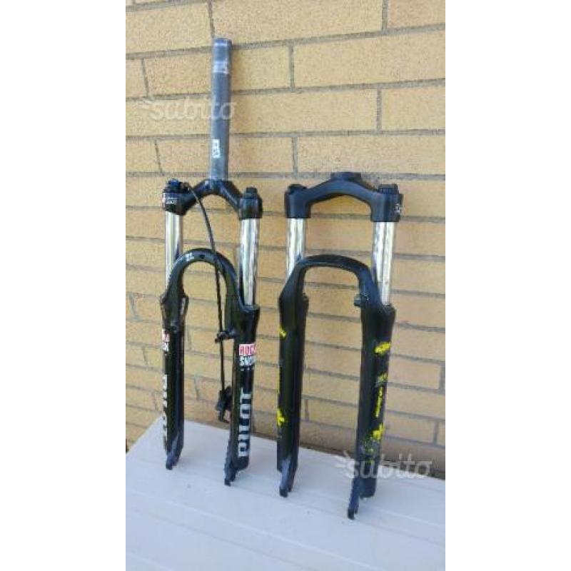 Rock Shox Pilot SL 26" + SR Suntour Xct-v3-mlo 100