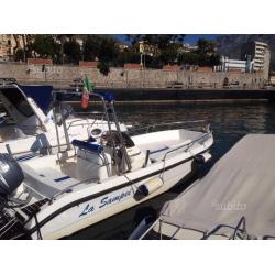 Barca manò marine 6 metri motore yamaha 4t