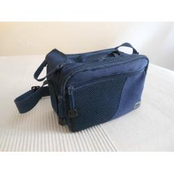 BORSA HAMA blu per fotocamera videocamera