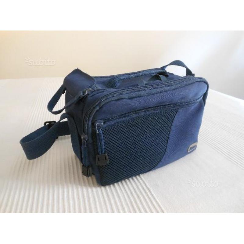 BORSA HAMA blu per fotocamera videocamera