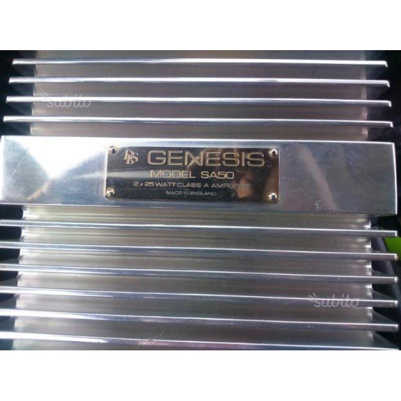 Amplificatore genesis miniblok. .sa50. .dm200