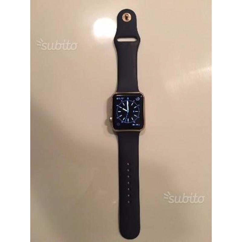 Apple watch 42 mm Allum oro sport blu