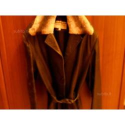 Cappotto in pelle