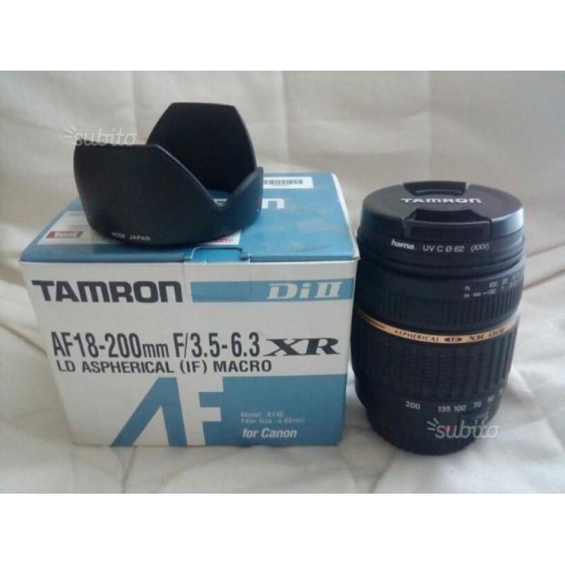 TAMRON AF 18-200 F/3.5-6.3 LD per CANON